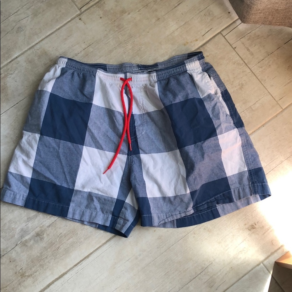Chubbies blue checkered
